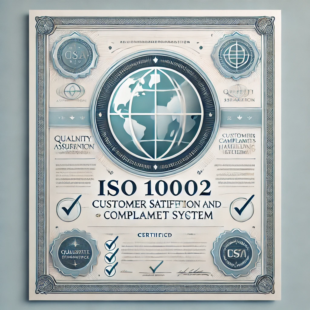 iso 10002 belgesi